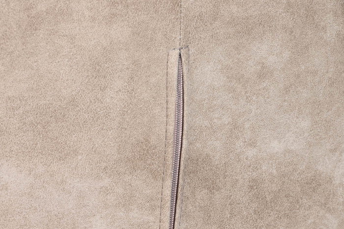 DKD Home Decor Taburete Beige Negro Microfibra Metal 60 x 107 x 59 cm