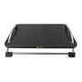 Techly ICA-FR 13 Reposapiés Ajustable Negro