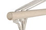 DKD Home Decor Silla Colgante Algodón Abeto Blanco