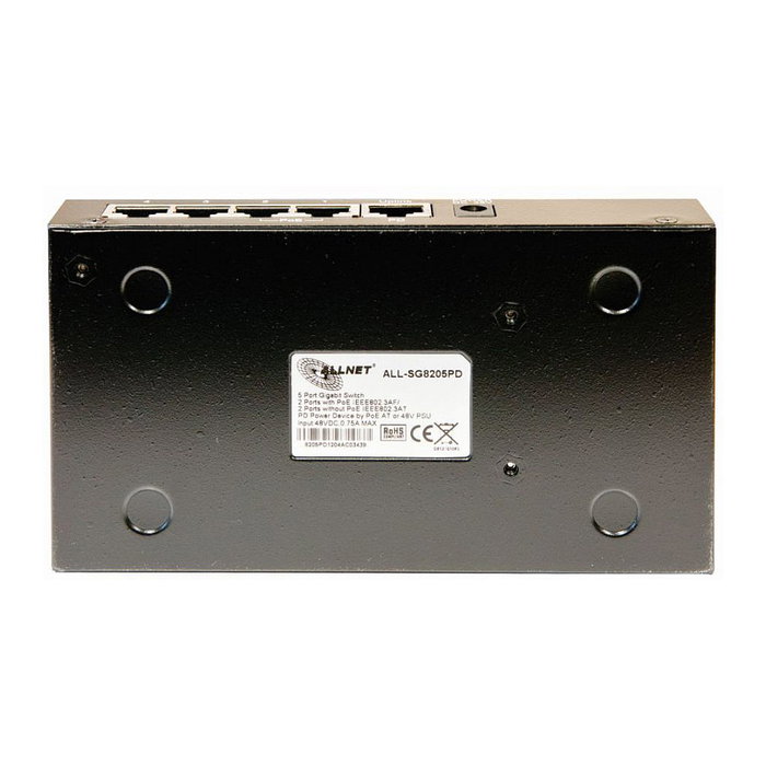 ALLNET ALL-SG8205PD Switch PoE No Administrado L2 Gigabit Ethernet 5 Puertos