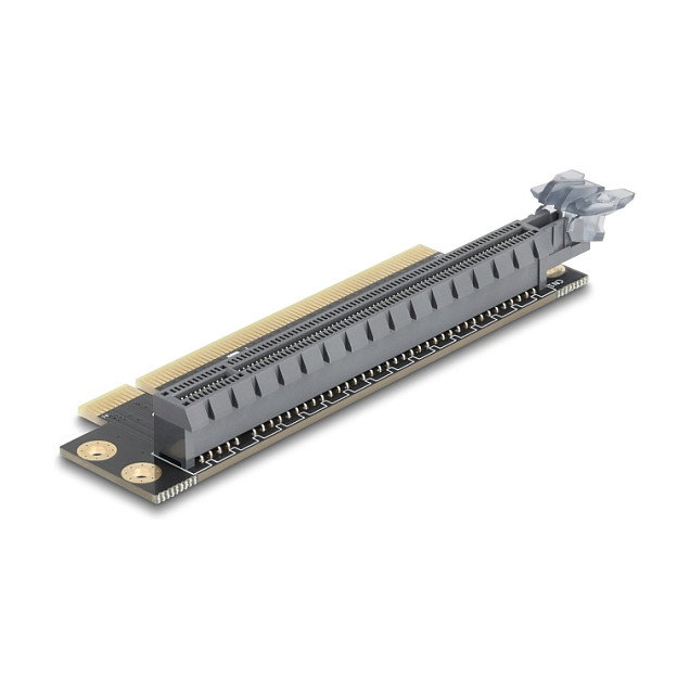 DeLOCK 81291 Riser Karte PCI Express 3.0 x16 Stecker a x16 Slot 90° inclinado a la derecha - Altura 23 mm