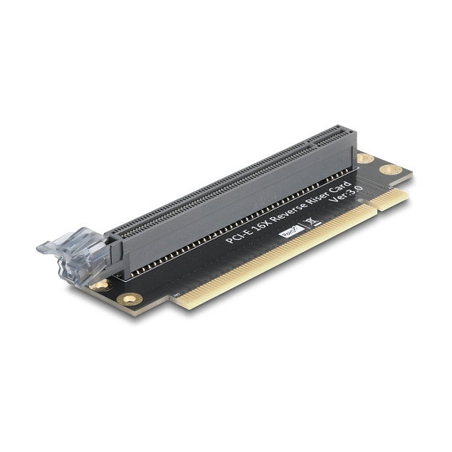 DeLOCK 81291 Tarjeta Riser PCI Express 3.0 x16 a x16 con ángulo de 90° DeLOCK 81291 Tarjeta Riser PCI Express 3.0 x16 a x16 con ángulo de 90°