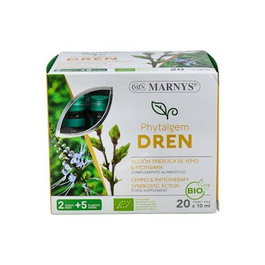 MARNYS Phytalgem Dren 20 Viales - Complemento Alimenticio para Drenaje con Ingredientes Ecológicos