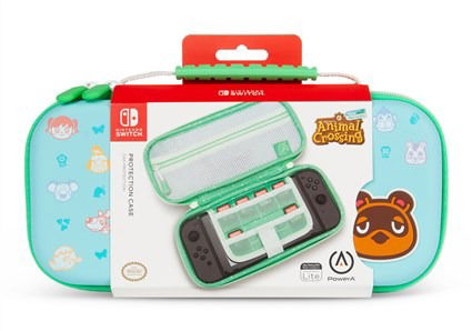 Power A 1518378-01 Estuche Protector Compacto Nintendo OLED Switch o Lite Animal Crossing