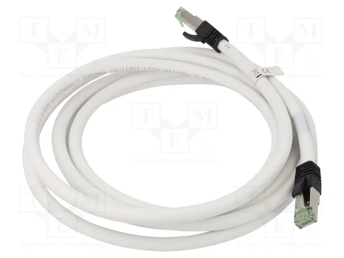 GOOBAY Patch cord S/FTP Cat 8.1 RJ45 3m blanco