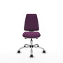PIQUERAS Y CRESPO Silla de oficina Elche con mecanismo Asincro, color Morado