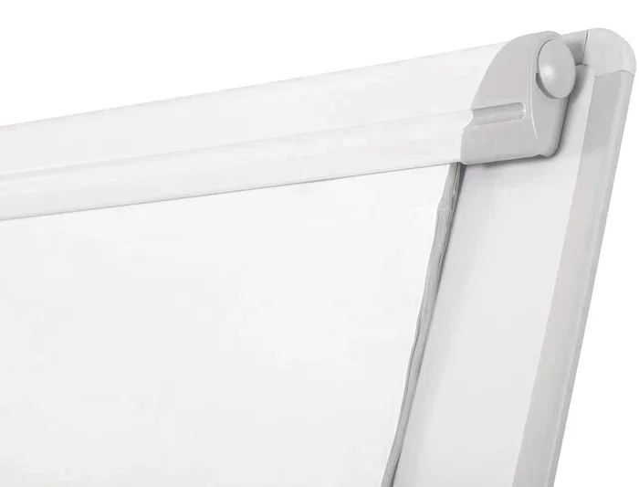 Q-connect Pizarra Blanca con Trípode 70x100 cm, Superficie Laminada para Convenciones, Escritura Directa Q-connect Pizarra Blanca con Trípode 70x100 cm, Superficie Laminada para Convenciones, Escritura Directa