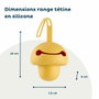 Thermobaby Portachupetes Amarillo Miel de Silicona