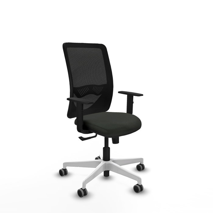 PIQUERAS Y CRESPO Silla de oficina Zulema con mecanismo Sincro, Negro PIQUERAS Y CRESPO Silla de oficina Zulema con mecanismo Sincro, Negro