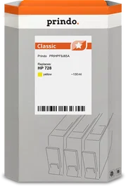 Prindo Cartucho de tinta amarillo PRIHPF9J65A Classic 130ml