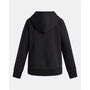 Sudadera con Capucha Niña Under Armour Rival Flc Shimmer Hdy Negro S
