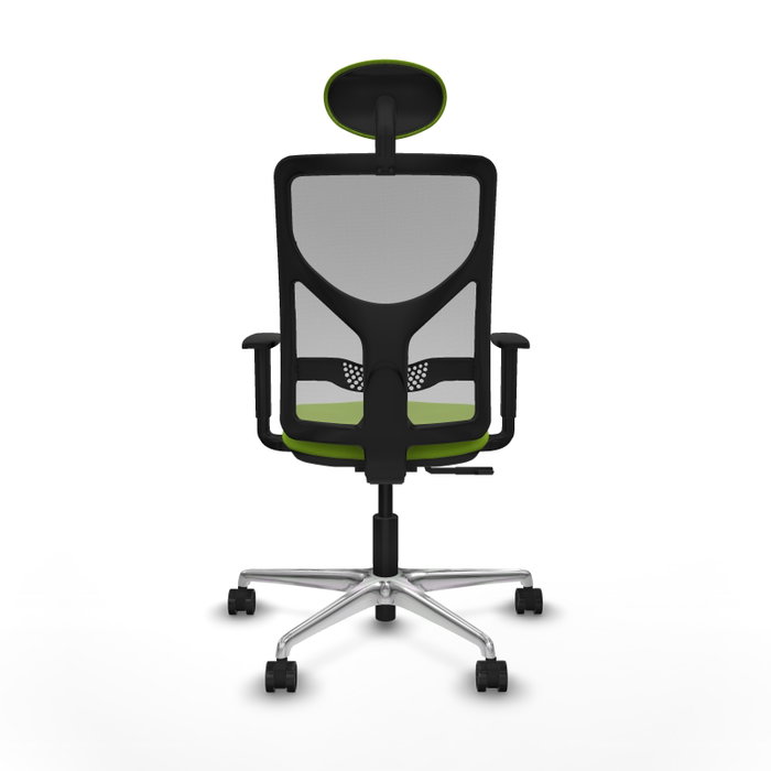 PIQUERAS Y CRESPO Silla de oficina Motilla con mecanismo Sincro, color Pistacho y Gris PIQUERAS Y CRESPO Silla de oficina Motilla con mecanismo Sincro, color Pistacho y Gris