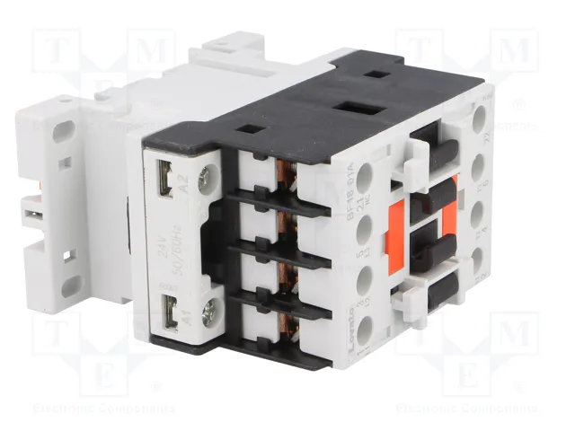 LOVATO ELECTRIC Contactor BF 3-polar 18A 24VAC