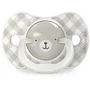 Suavinex SX Pro - Paquete de 2 Chupetes Simétricos Night & Day Wild & Free para Bebés de 6 a 18 Meses - AACOF13547 - Gris