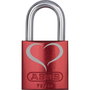 Abus Love 72/40 Lock Look 2 SL 6 Rojo