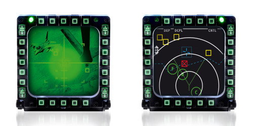 Thrustmaster MFD Cougar Pack Negro