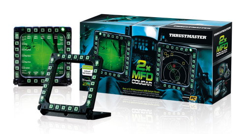 Thrustmaster MFD Cougar Pack Negro
