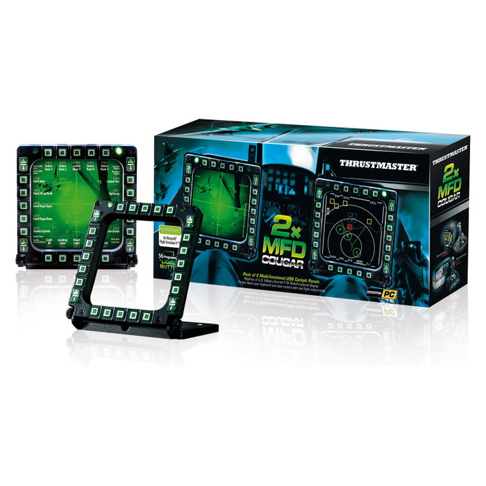 Thrustmaster MFD Cougar Pack Negro