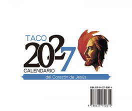 Mensajero Taco 2027 Notas Sin Soporte Sagrado Corazón Jesús