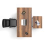 Hanah Home Mn07-Ba Conjunto Muebles Oficina Modernos Nogal y Antracita