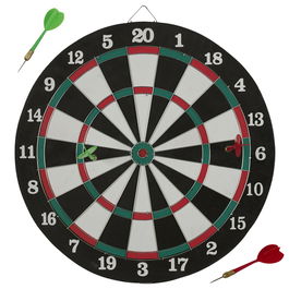 Mister Gadget Juego de Dardos con 4 Dardos de Metal Colección Vintage