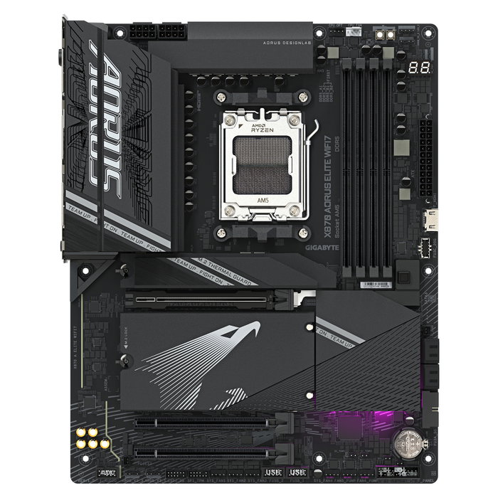 GIGABYTE X870 AORUS ELITE WIFI7 Placa Base AM5 ATX DDR5