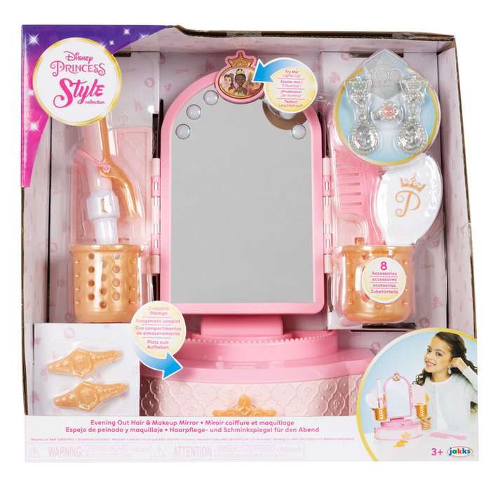 JAKKS PACIFIC Espejo de Maquillaje Princesas Disney JAKKS PACIFIC Espejo de Maquillaje Princesas Disney