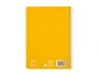 Liderpapel Cuaderno espiral Pautaguía A5 tapa blanda 40 hojas cuadro pautado 3mm color amarillo