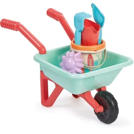 Ecoiffier Set de carretilla de playa Playa 263 - Juguete de arena para niños desde 18 meses