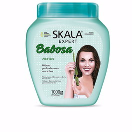 Skala Crema Acondicionadora Aloe Vera Hidra Nutritivo 1000 ml - Mascarilla Vegana para Cabello Rizado, Afro y Ondulado