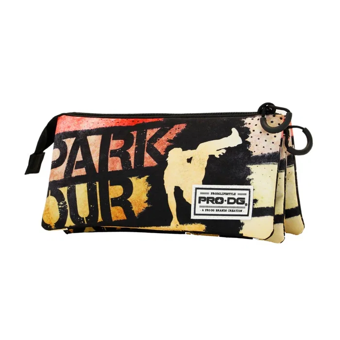 Pro-Dg Estuche Portatodo Triple PRO-DG Multicolor con Tres Compartimentos