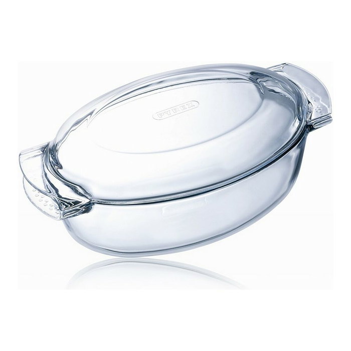 Pyrex Cacerola Ovalada Classic de Vidrio con Tapa 5,8L Pyrex Cacerola Ovalada Classic de Vidrio con Tapa 5,8L