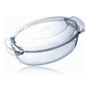 Pyrex Cacerola Ovalada Classic de Vidrio con Tapa 5,8L