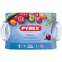 Pyrex Cacerola de Vidrio Classic con Tapa 5,8 L 39x23x15 cm