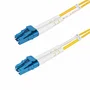 StarTech Cable de fibra óptica LC a LC OS2 Monomodo 1m Amarillo