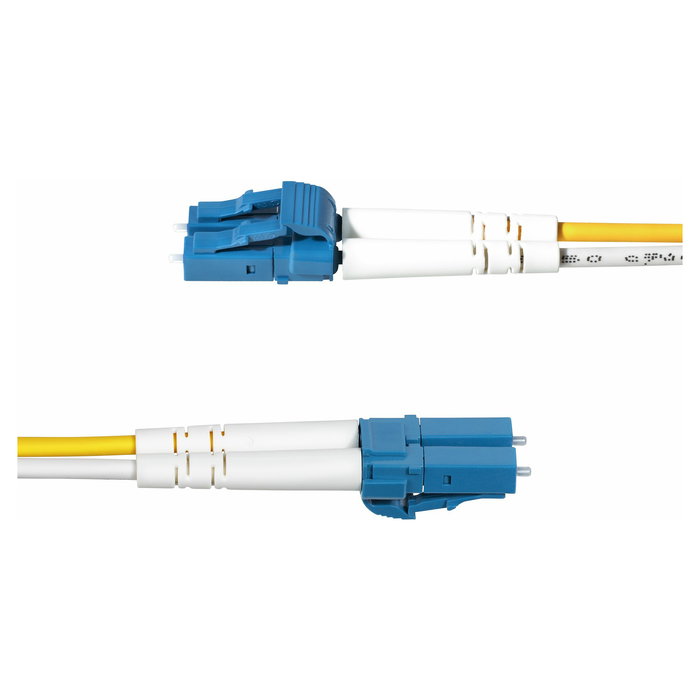 StarTech Cable de Fibra Óptica LC/UPC a LC/UPC Monomodo OS2 9/125µm 1m - Patch Cord Duplex para 100G - 10 Gbit/s - Full Duplex