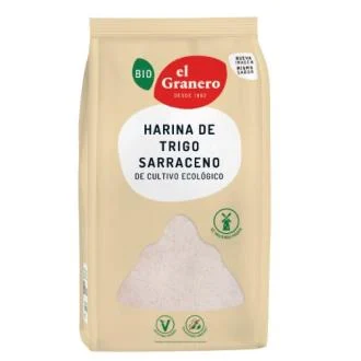 EL GRANERO Harina de Trigo Sarraceno Integral BIO 1kg EL GRANERO Harina de Trigo Sarraceno Integral BIO 1kg