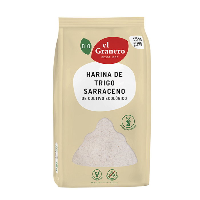 El Granero Integral Harina de Trigo Sarraceno Bio 1kg El Granero Integral Harina de Trigo Sarraceno Bio 1kg