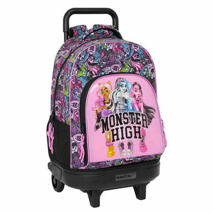 Mochila Escolar Monster High Drama Multicolor 33 x 45 x 22 cm Mochila Escolar Monster High Drama Multicolor 33 x 45 x 22 cm