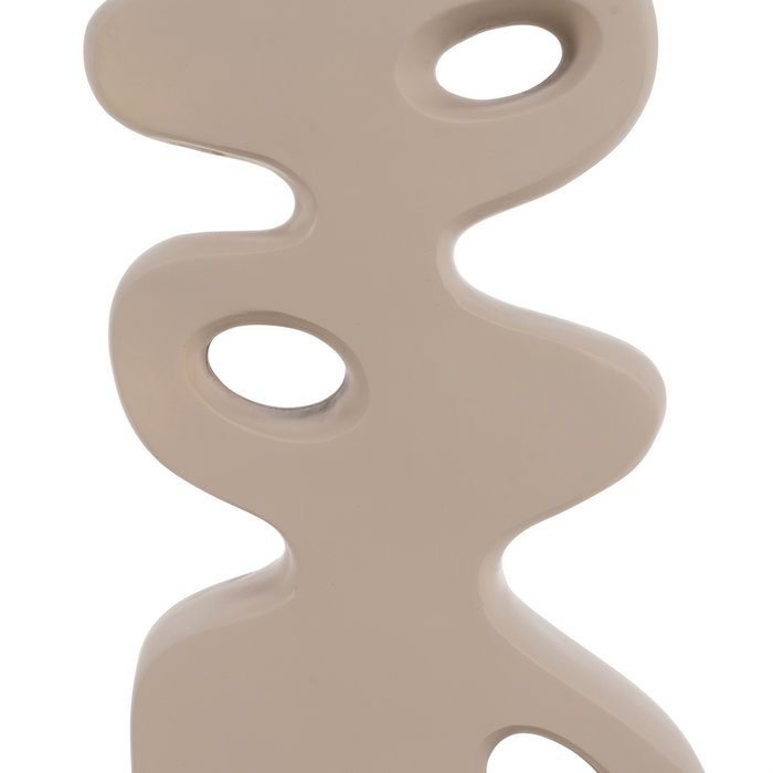 Lámpara Suelo Crema Resina Iluminación 33 X 33 X 126,50 cm Lámpara Suelo Crema Resina Iluminación 33 X 33 X 126,50 cm