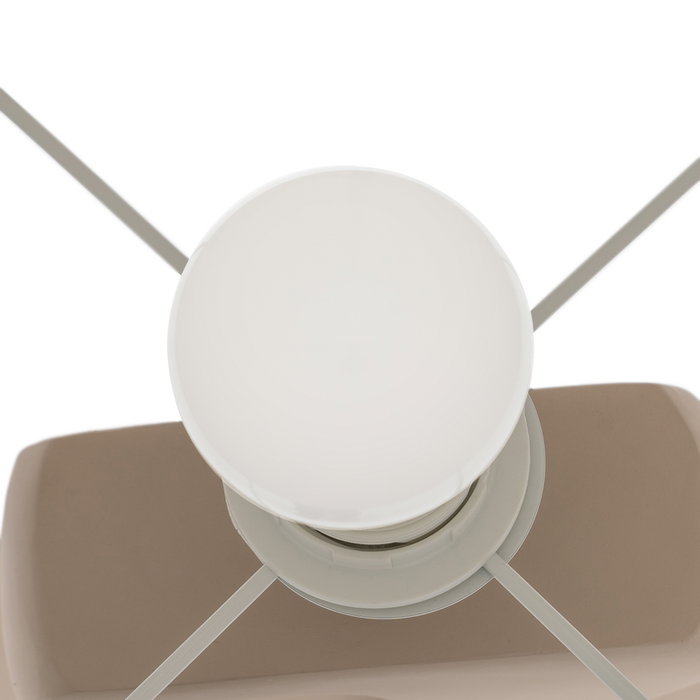 Lámpara Suelo Crema Resina Iluminación 33 X 33 X 126,50 cm Lámpara Suelo Crema Resina Iluminación 33 X 33 X 126,50 cm