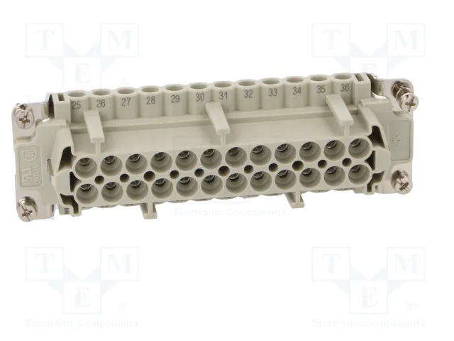 ILME CNEF 24 TN Conector HDC Hembra de 24 Pines ILME CNEF 24 TN Conector HDC Hembra de 24 Pines