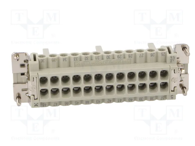 ILME CNEF 24 TN Conector HDC Hembra de 24 Pines ILME CNEF 24 TN Conector HDC Hembra de 24 Pines