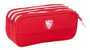 Portatodo Triple Sevilla Fútbol Club Rojo 21,5 x 10 x 8 cm
