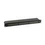 EFB Elektronik Patch Panel 24 puertos RJ-45 Cat6a 1U Negro