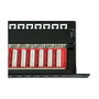 EFB Elektronik Patch Panel 24 puertos RJ-45 Cat6a 1U Negro
