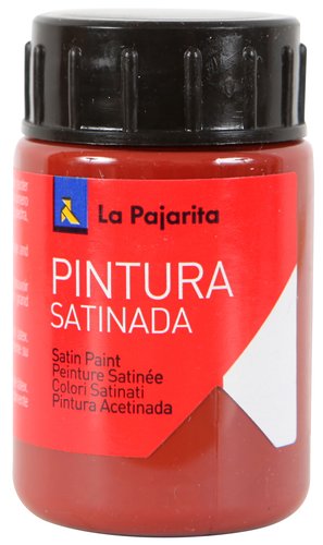 La Pajarita Pintura Témpera Escolar Satinada Rojo Óxido L-08 Bote 35 mL La Pajarita Pintura Témpera Escolar Satinada Rojo Óxido L-08 Bote 35 mL