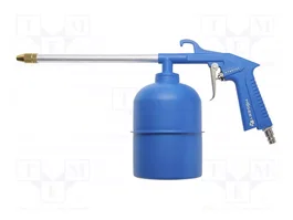 HÖGERT TECHNIK Pistola de limpieza con conexión neumática de 1/4 pulgada