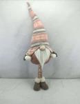 DKD Home Decor Figura Gnomo Rosa Poliester