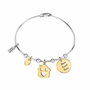 La Petite Story Pulsera Bangle BR LPS Cottage-SS+Gold-AR Gris